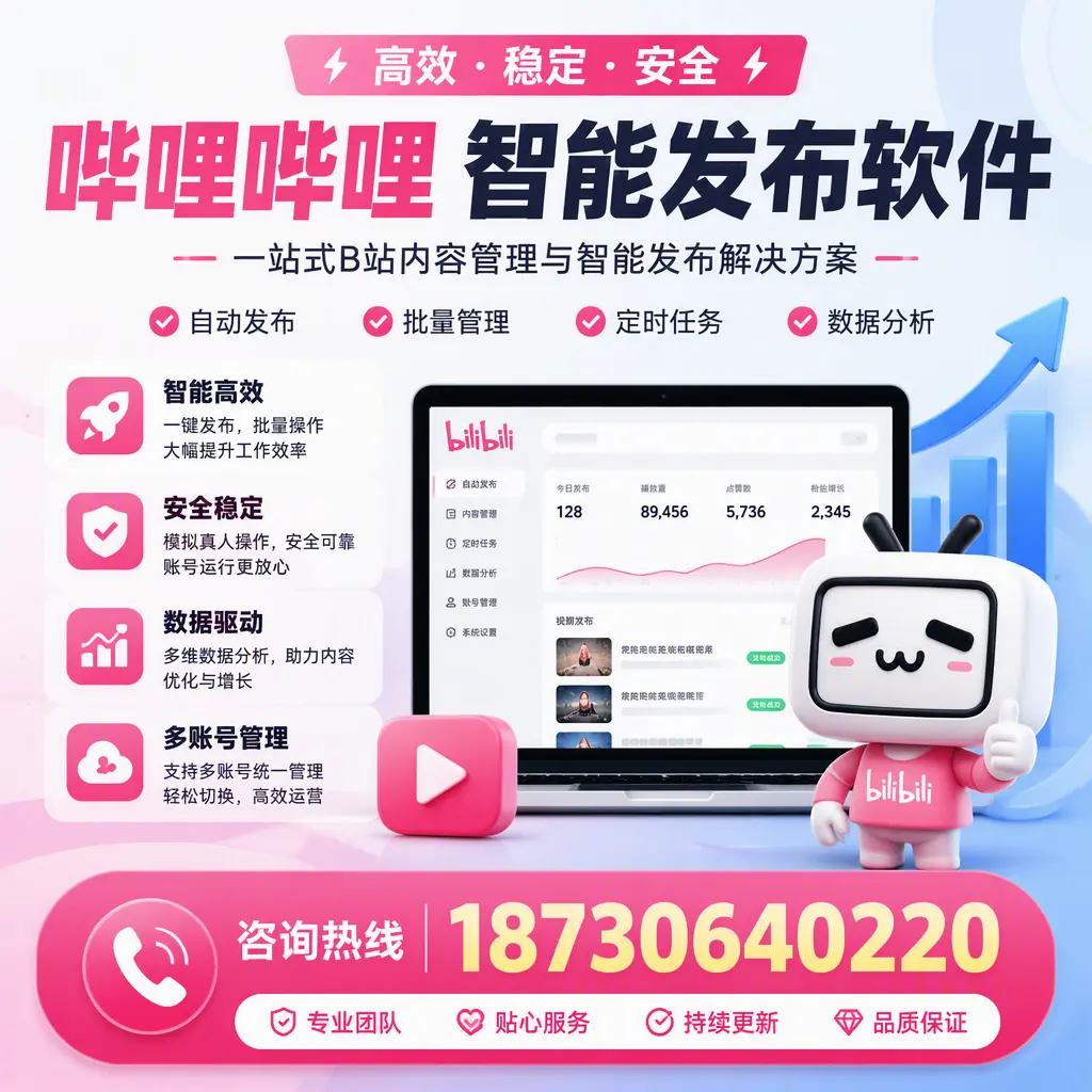 哔哩哔哩智能发布软件适用场景分析：在 吴忠 的最佳实践