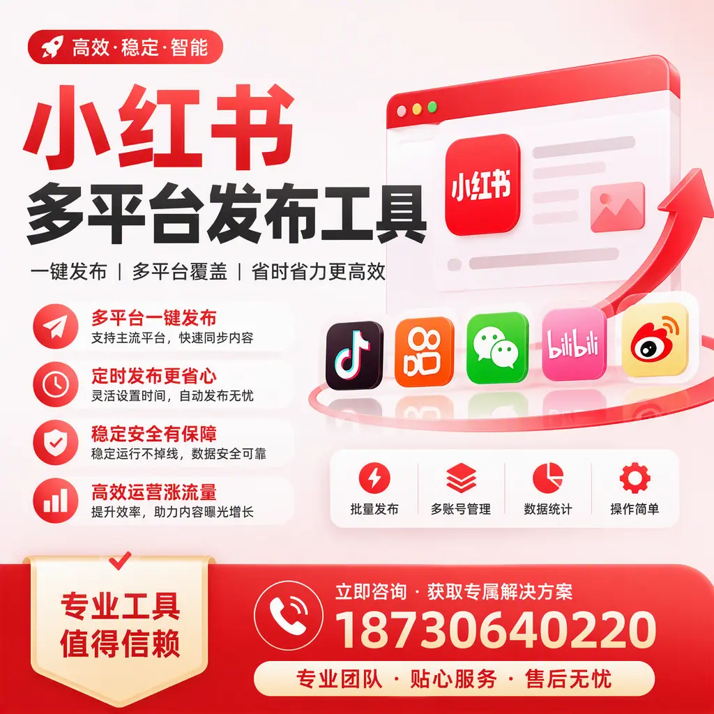 在 吴忠 小红书多平台发布工具的市场前景分析