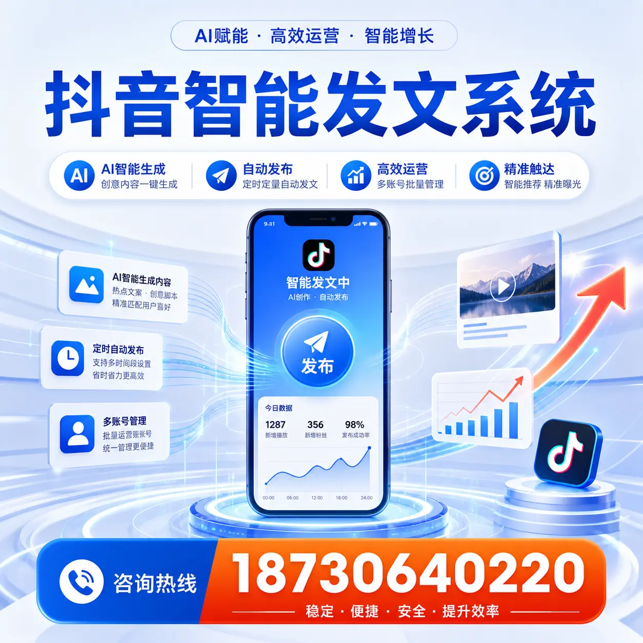 如何通过抖音智能发文系统提升 吴忠 企业的市场竞争力